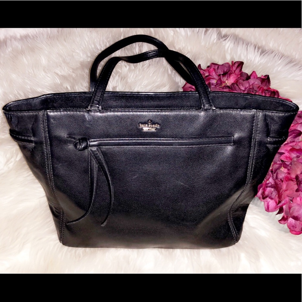 KATE SPADE Black Leather Shoulder Bag